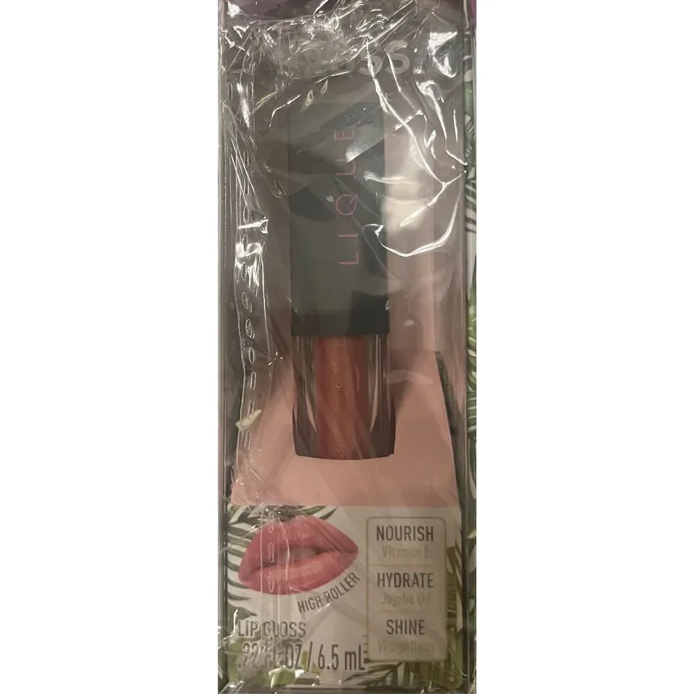 Lique High Roller Lip Gloss 2 PACK New